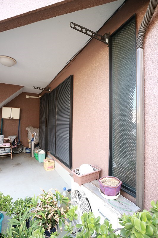 橋本コーポ ベランダ