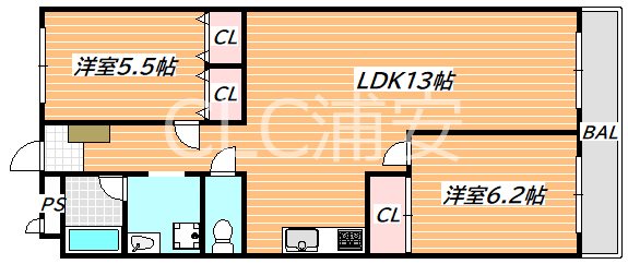 テラスレジデンス市川 間取り図