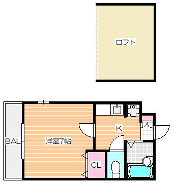 スタジオーネ参番館 間取り