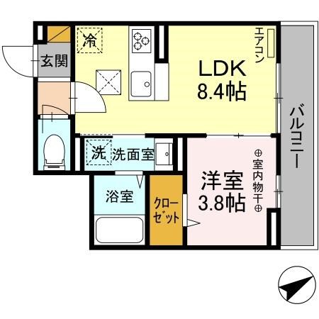 D-PALACE富士見 間取り