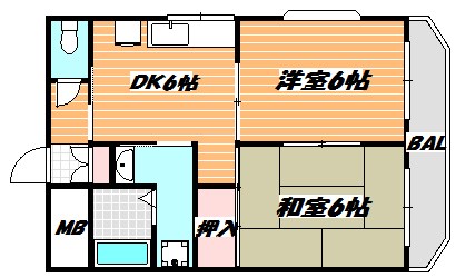 ファンタジア21 間取り図
