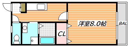 フォレスト  間取り図