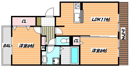 AlbaGrande(アルバグランデ)  間取り図