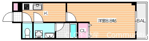 パレ　シアン 間取り図