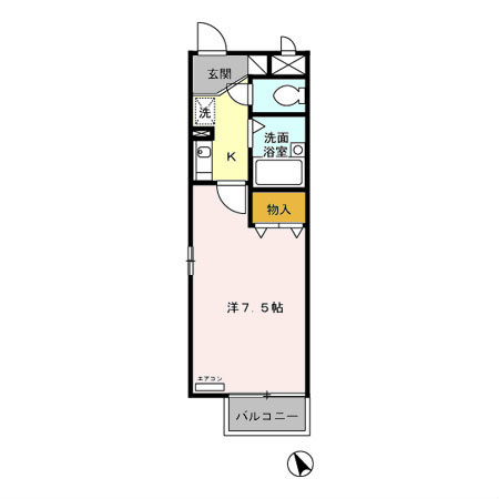 ドミールシャルマン 間取り図