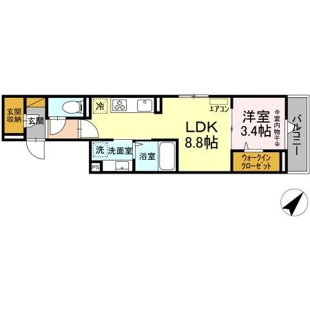 フォルトゥナ 間取り図