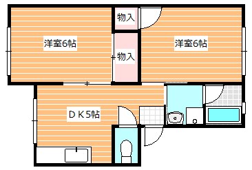 アーバンコーポラス 間取り図