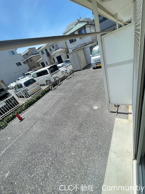 バンボーハイツ2号館 ベランダ