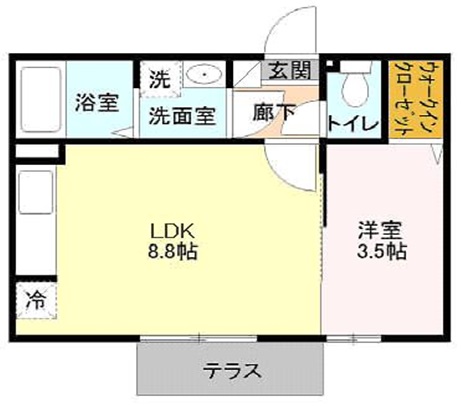 ジュネスハイツ 間取り