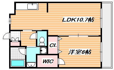 アルジェノン 間取り図