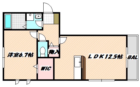 メゾンヴェール徳住 間取り
