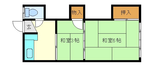 大塚荘 間取り