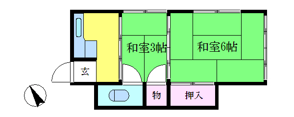 大塚荘 間取り