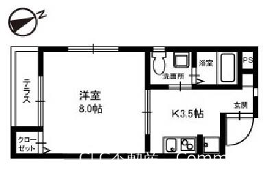 Casa・del・sole　(カーサ・デル・ソーレ)  間取り図