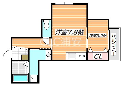 ファビュラス 間取り図