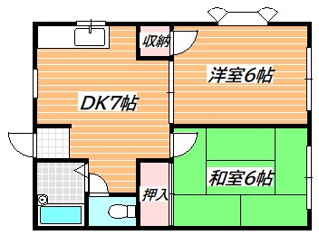 ブルーベルハイツ  間取り