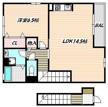 千葉県船橋市印内３丁目 間取り