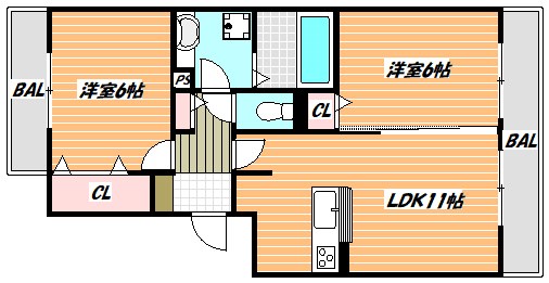 AlbaGrande(アルバグランデ)  間取り図