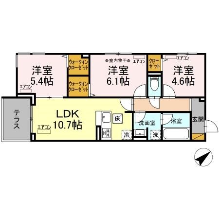 D-Avanti 間取り図