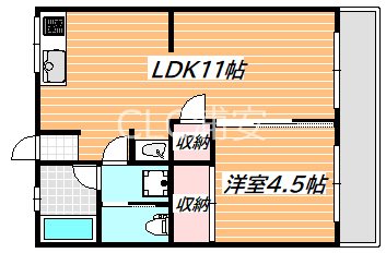 ハイツ早川 間取り図