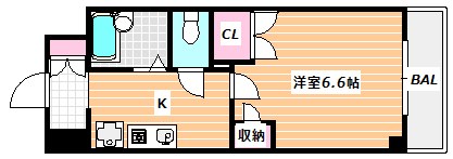グランシャルム浦安 間取り図