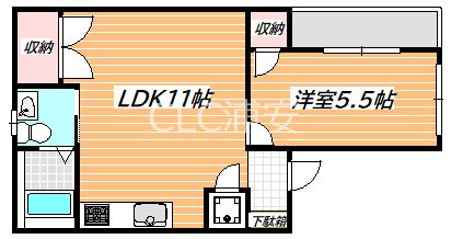 リッチハイツ南行徳Ⅱ 間取り図
