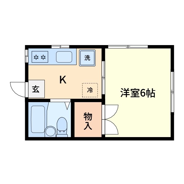 コーポ前田 間取り