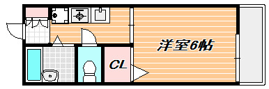 シティパルＵ 間取り図