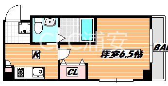 Ｃｌａｒｉｃｅ 舞浜（クラリス） 間取り図