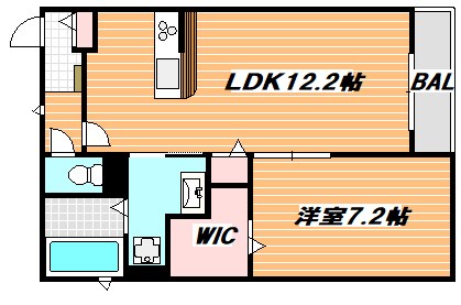 パステル・リオン 間取り図