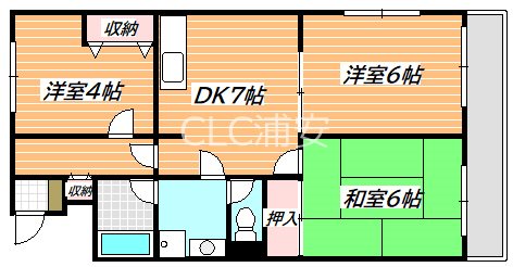 サンハイツ富士見 間取り