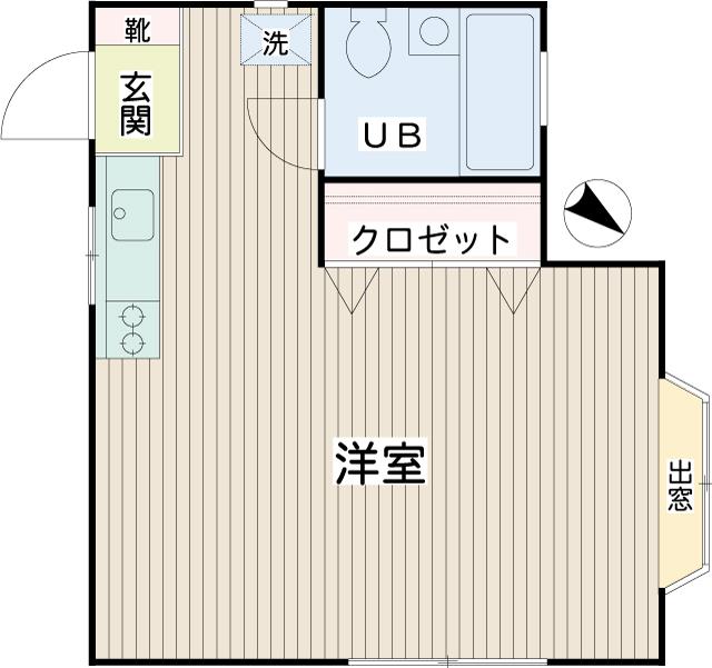 寿ハイツ 間取り図