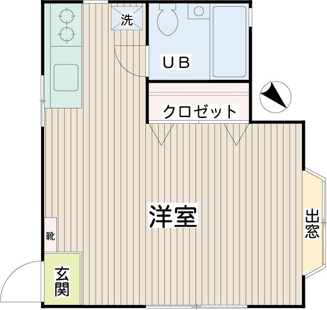 寿ハイツ 間取り図