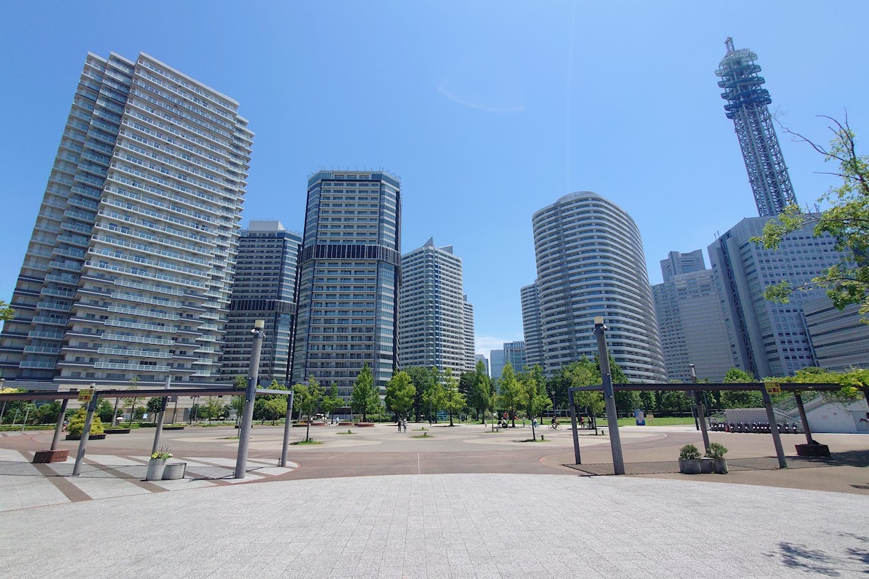 パシフィックロイヤルコートみなとみらいオーシャンタワー 公園