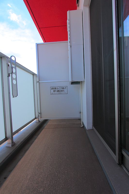 ロイジェントパークス千葉中央 ベランダ