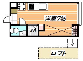 フローラ１ 間取り図