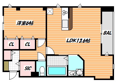 ラシーネ　ベルピーノ 間取り図