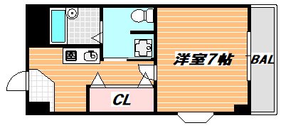 サンライズ三番館 間取り図