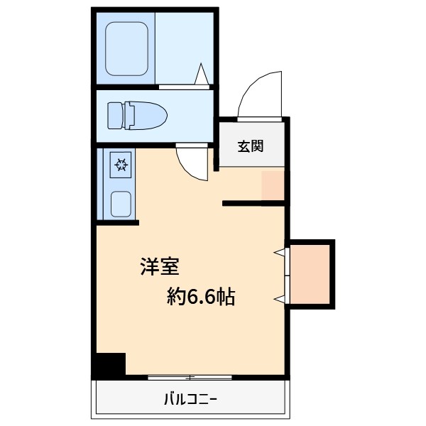 スコレハイム 302号室 間取り