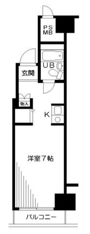 日神プラザ元町 311号室 間取り