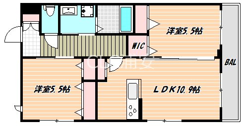 リヤン　ド　ファミーユ 間取り図