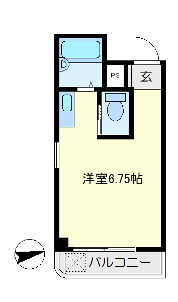 中野第2ビル  間取り