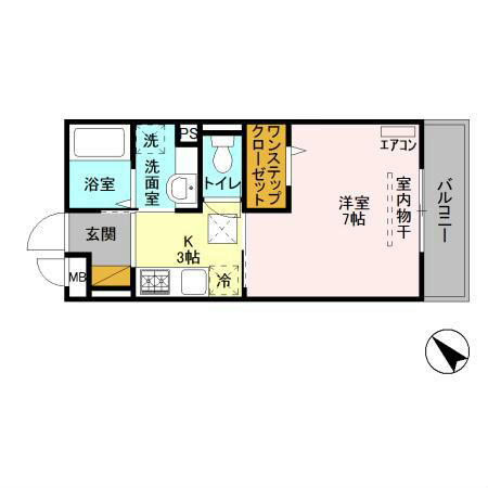 メゾン新浦安 間取り図