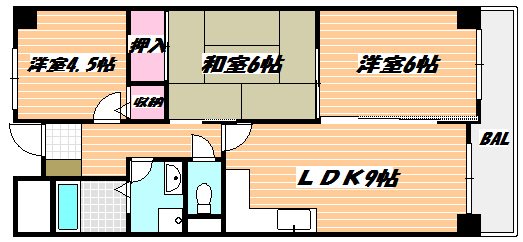 アーバンパーク行徳 間取り図