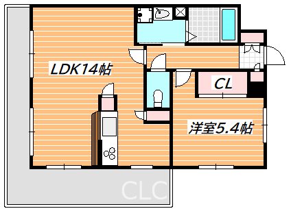 エバーグリーン 間取り図