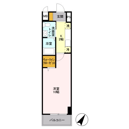 SOLARE横浜 間取り図