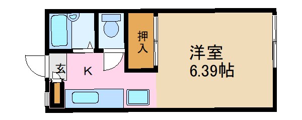 コンフォール北台 間取り図