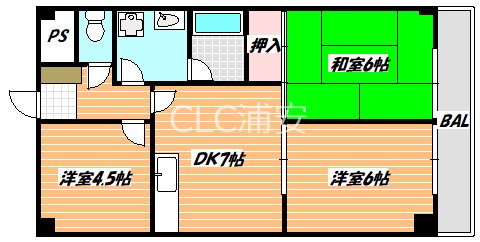 スライヴ21 間取り図