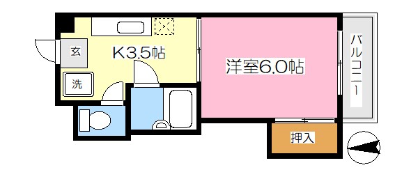 サンハイムたまち 間取り