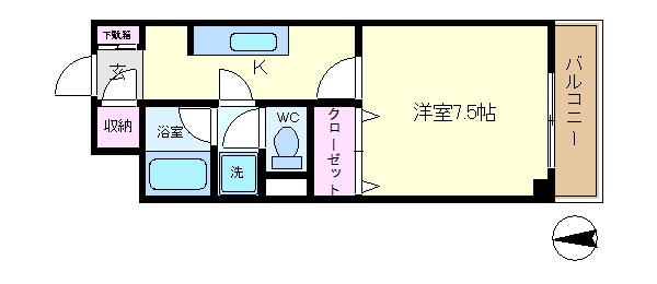 メゾン・ド・プロスペーレ 間取り図